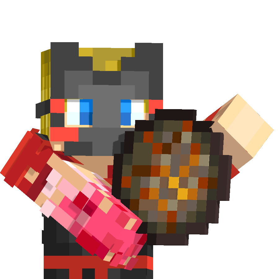 Wolf segurando uma Firecharge