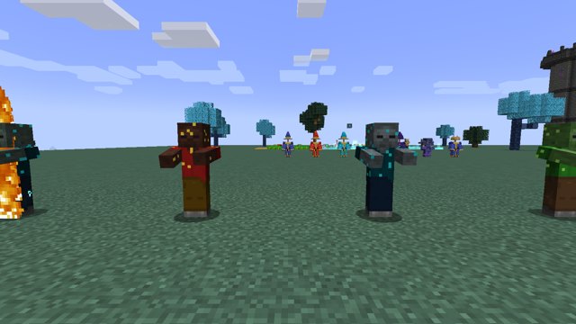 Zumbi de Fogo e Zumbi Contaminado