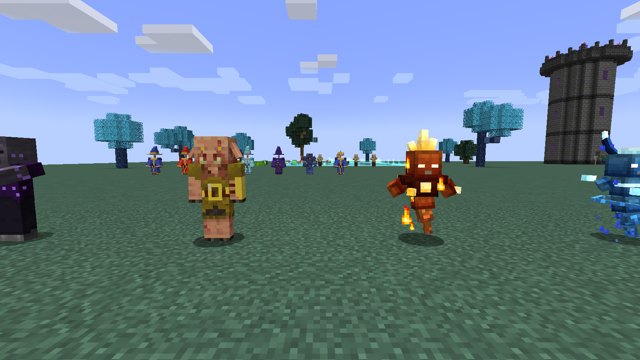 Mago Midas, Espírito do Fogo e da Água